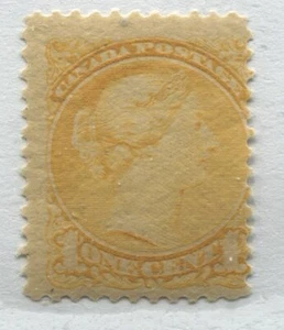 Canada 1870 1 cent Small Queen mint o.g. hinged - Picture 1 of 1