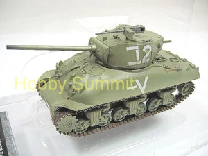 1/72 U.S.  SHERMAN  M4A1 (76)W TANK  Israeli Armor Brigade  Painted Model - Picture 1 of 1