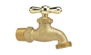 3/4 In. MIP and 1/2 In. FIP X 3/4 In. MHT Lead Free Brass Hose Bibb Valve - Picture 1 of 1