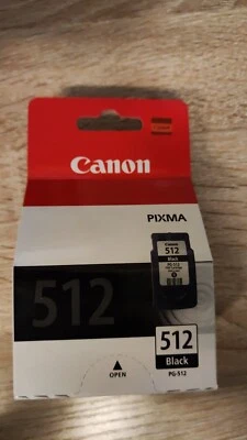 Genuine Canon PG-512 Black Ink Cartridge - FREE UK DELIVERY! - VAT inc. BOXED - Image 1 of 4