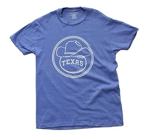 MLB Texas Rangers Heathered Vintage Soft T-Shirt by Wright & Ditson - Picture 1 of 1