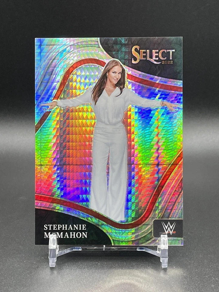 2022 WWE Select STEPHANIE McMAHON Ringside Lucky Envelopes Prizm /8 - Image 1 of 2