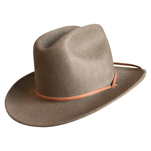 Rockmount Kids Unisex Sorrel 100% Wool Western Cowboy Felt Hat S - Picture 1 of 2