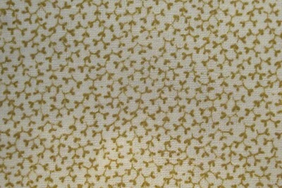 MARCUS BROTHERS Fabric 100% Cotton YARDAGE PRINTED SOLIDS Brown & Ruse on Yellow - Image 1 of 4