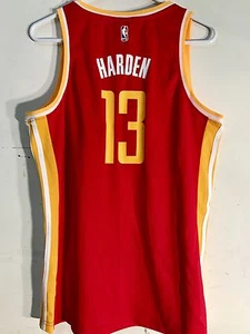 Adidas Women's NBA Jersey Houston Rockets James Harden Red Alt sz M - Picture 1 of 1