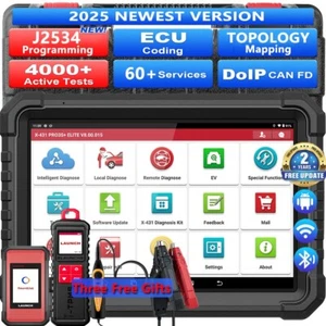 LAUNCH X431 PRO3S+ ELITE Car Diagnostic Tool ECU Online Coding J2534 Programming - Picture 1 of 20
