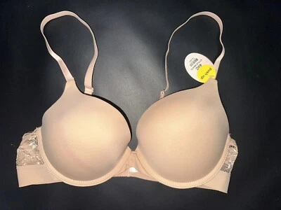 Sujetador push up acolchado con flores beige ANGELINA para mujer nuevo con etiquetas talla 40C estilo: B847C Foto 1 de 4