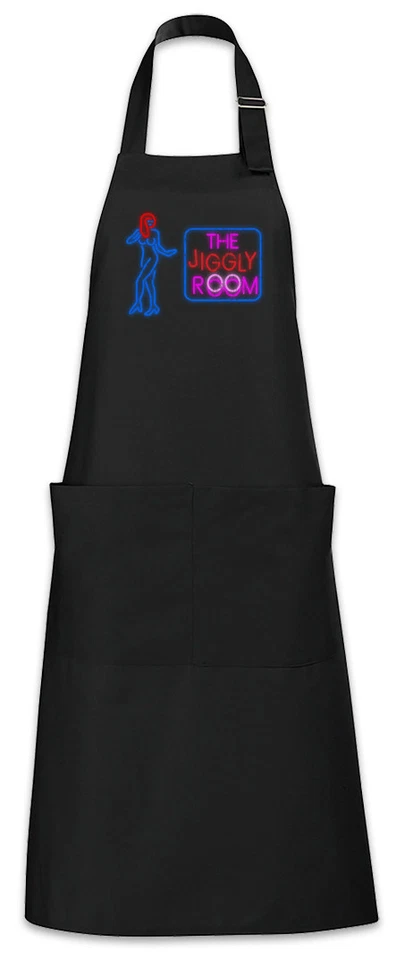 The Jiggly Room Barbecue Cooking Apron Al Married Bar with Fun Children Bundy - Image 1 of 1