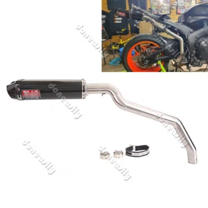 For Honda CBR1000RR 2004-2007 Exhaust Mid Link Pipe Rear Muffler Escape Slip on - Picture 1 of 12