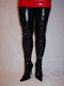 Botas de goma Overknee Lateks 100% 36 37 38 39 40 41 42 43 44 45 46 47 Polonia - Imagen 1 de 4
