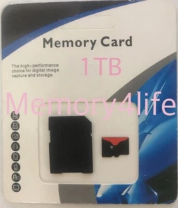 1 TB uniwersalny do karty pamięci Micro SD SDXC TF Flash Klasa 10 do telefonu z aparatem - Zdjęcie 1 z 1