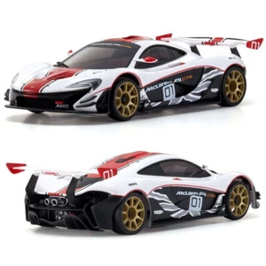 Kyosho MZP253WR ASC MR03W-MM McLaren P1 GTR White/Red Auto Scale Collection - Picture 1 of 3