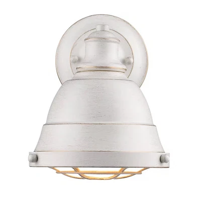 Golden Bartlett 7" Bathroom Vanity Light in French White - Image 1 of 2