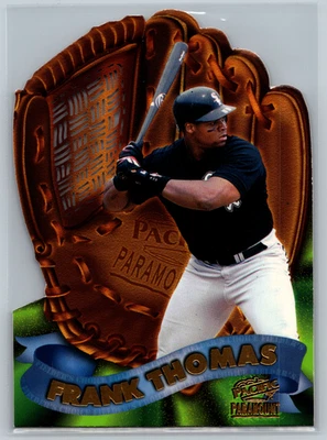 1998 Pacific Paramount Baseball #5 Frank Thomas Fielder's Choice Chicago Sox - Image 1 of 2