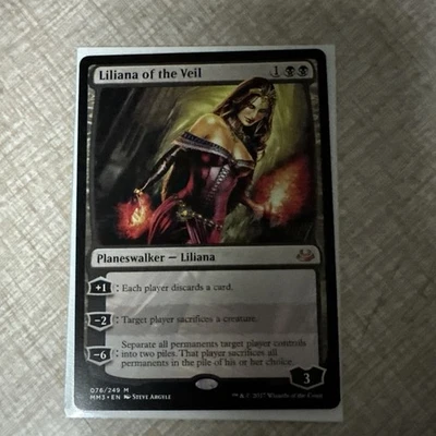 Liliana of the Veil Modern Masters 2017 Regular - Image 1 of 2