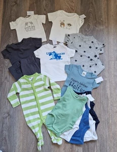Paket Baby Kleidung Größe 50/56 newborn Bekleidungspaket Junge Sommer Frühling - Bild 1 von 3