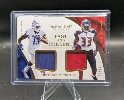 2017 Panini Immaculate Collection - Immaculate Past and Present Jerseys... - Image 1 of 3