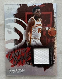 2025-26 Topps - Own The Game Rainbow Foilboard #OTGA-CP Clint Capela GW Patch - Picture 1 of 2