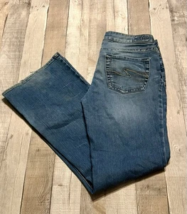 Silver Jeans Aiko Bootcut Women's 30/31 Stretch Denim - Picture 1 of 11