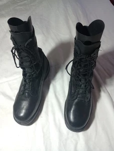 Stivali militari uomo Belleville 360st neri punta acciaio neri larghi 9 belli! - Foto 1 di 10