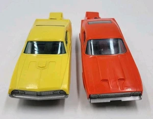 Vtg Proctor & Gamble Funmate Go Car Ford Torino & Mustang W/ Launcher Japan - Picture 1 of 11