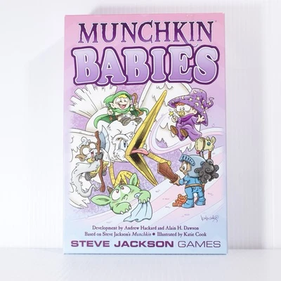 Munchkin Babies Card Game | Fantasy Adventure Family Game Complete Never Played - Image 1 of 3