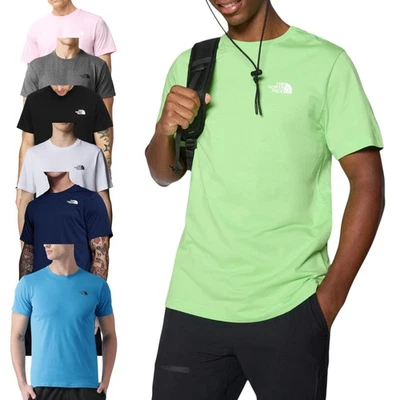 The North Face T Shirt Mens Simple Dome Plain cotton Short Sleeve Crew Neck Top - Image 1 of 4