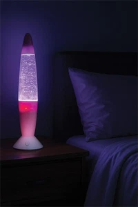 Lámpara de lava brillo cambiante de color luz de noche luz de mesa idea de regalo para él ella - Imagen 1 de 5