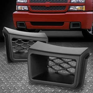 FOR 03-06 CHEVY SILVERADO 1500 SS PAIR FRONT LOWER BUMPER VENT AIR DUCT BLACK - Bild 1 von 6