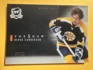 2023-24 CUBIERTA SUPERIOR LA COPA HOCKEY DEREK SANDERSON BRUINS THE SHOW 18/99 - Imagen 1 de 1