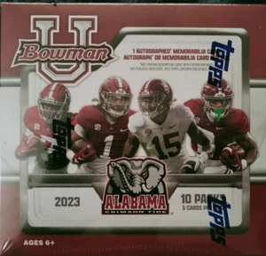 Juego de 20 cartas 2023 Bowman U University Alabama "ROLL TIDE" Insertar Singles Tú eliges - Imagen 1 de 21