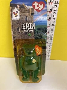 Ty Beanie Baby Erin The Bear 1997 vintage. ¡Embalaje original! - Imagen 1 de 10