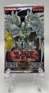 (701014) PACK REFUERZO YUGIOH ELEMENTAL ENERGY Edición Ilimitada Sellado - Imagen 1 de 3