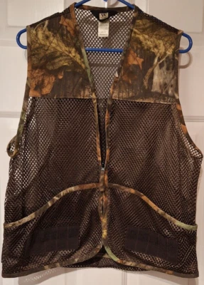 Walls Mesh Realtree Camo Hunting Vest Quilted Squirrel Dove Quail Rabbit  Sz M - Image 1 of 4