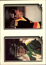 1987-88 O-Pee-Chee Stickers Hockey Card #51 Don Beaupre 190. Dave Richter