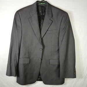 Lauren Ralph Lauren 100% Wolle Vintage dunkler Blazer Anzug Mantel Herren Größe 40 S 1998 RA - Bild 1 von 18