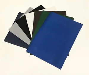 Hojas de tela de lona A4 o A5 para artesanías artesanías y arcos 7 colores - Imagen 1 de 8