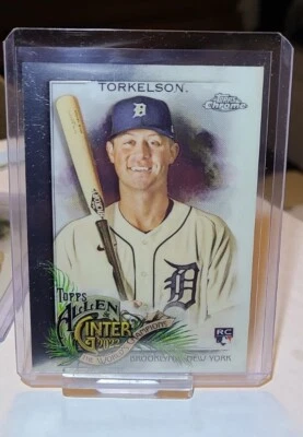 2022 Topps Allen & Ginter Chrome Spencer Torkelson Base RC #208 - Image 1 of 2