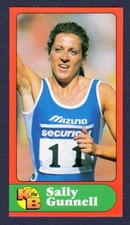 SALLY GUNNELL, Olympic Champion -  Athletics - Scarce Anonymous Trade Card