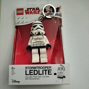 Brand New ๐LEGO Star Wars ๐ Stormtrooper LED Light/Torch Key Chain Keyring - Picture 1 of 2