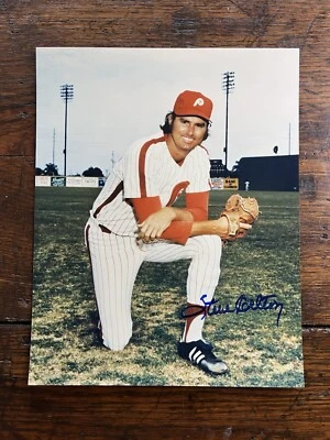 Steve Carlton 8x10 Photo (HOF) Philadelphia Phillies - Image 1 of 3