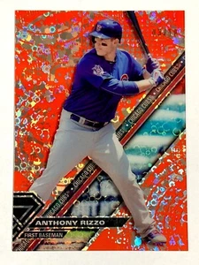 Anthony Rizzo 2017 Topps High Tek Orange Cubs /10 - Picture 1 of 4