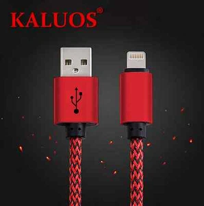 Long 3M Kaluos Fort Câble USB pour IPHONE 6s 6 5S 7 8 X Chargeur Rallonge - Photo 1 sur 1