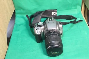 canon eos 350d digital camera silver body with 28-90mm zoom lens - Picture 1 of 11