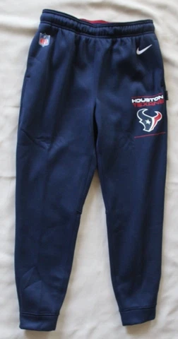 Houston Texans Nike NFL On Field Apparel Dri-Fit Navy Youth SZ M 10/12 NWT Cover