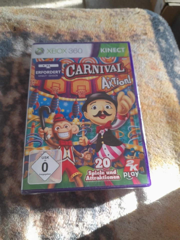 XBox 360 Carnival Games: In Aktion (Kinect erforderlich) - NEU TOP PREIS  - Bild 1 von 1