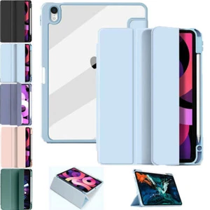 For iPad 10/9/8/7/6/5th Gen Air 5 Pro 11 12.9 Mini 6 Shockproof Smart Cover Case - Picture 1 of 18