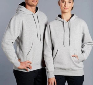 ZEAL | ADULTS' CLOSE FRONT FLEECE HOODIE l UNISEX - Picture 1 of 23