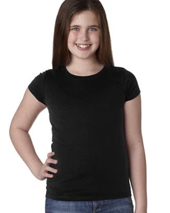 Next Level Apparel Youth Girls? Princess Stylish T Shirt Casual T-Shirt N3710 - Picture 1 of 13
