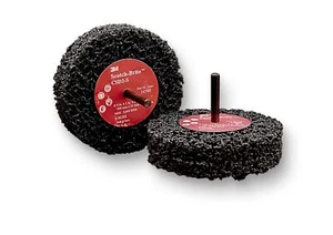 Scotch-Brite Clean and Strip Disc D1, 4 in x 1/2 in x 1/4 in S XCS (Case of 10) - Picture 1 of 1